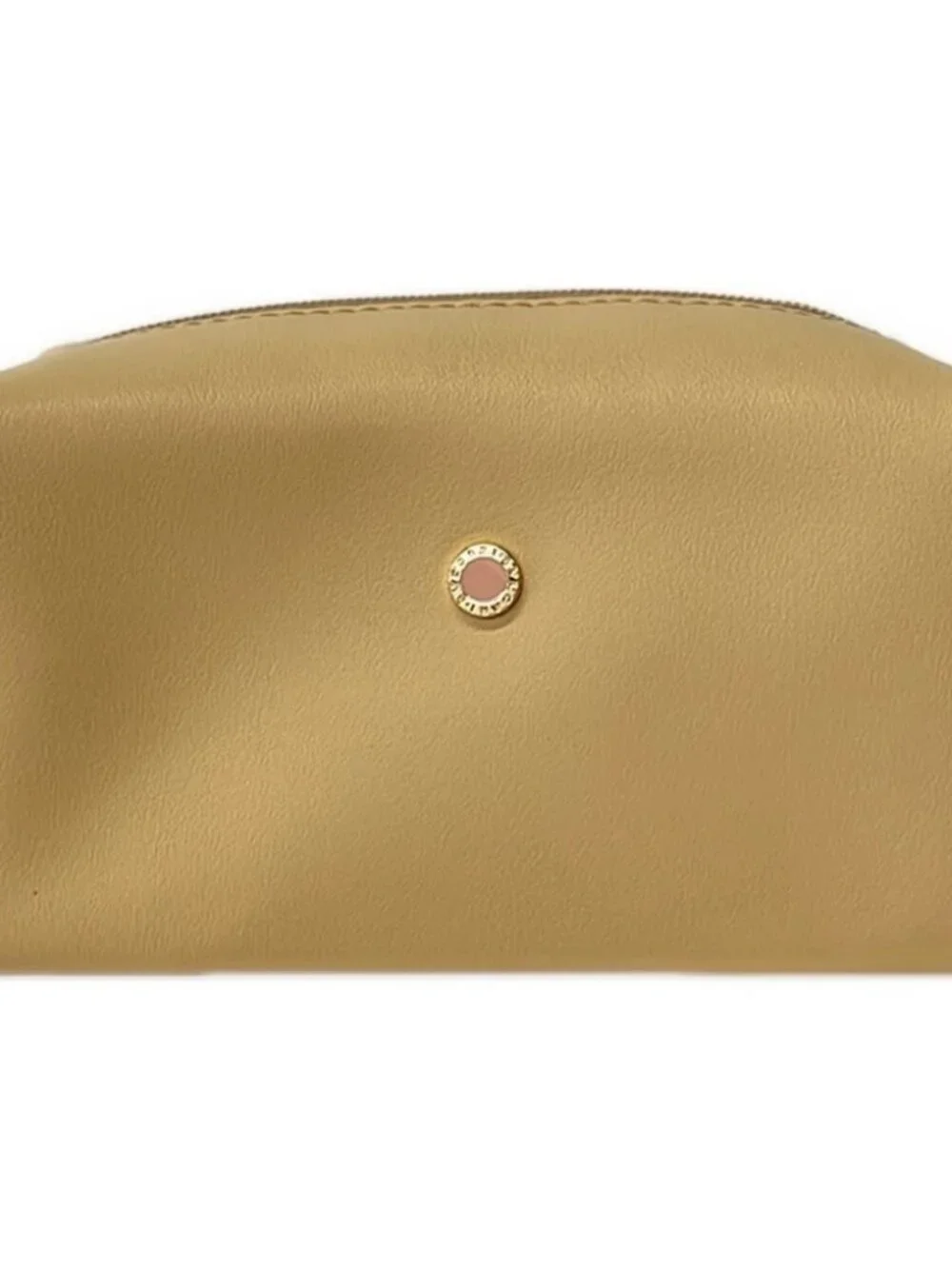 BVLGARI PARFUMS Beige Synthetic Leather Pouch